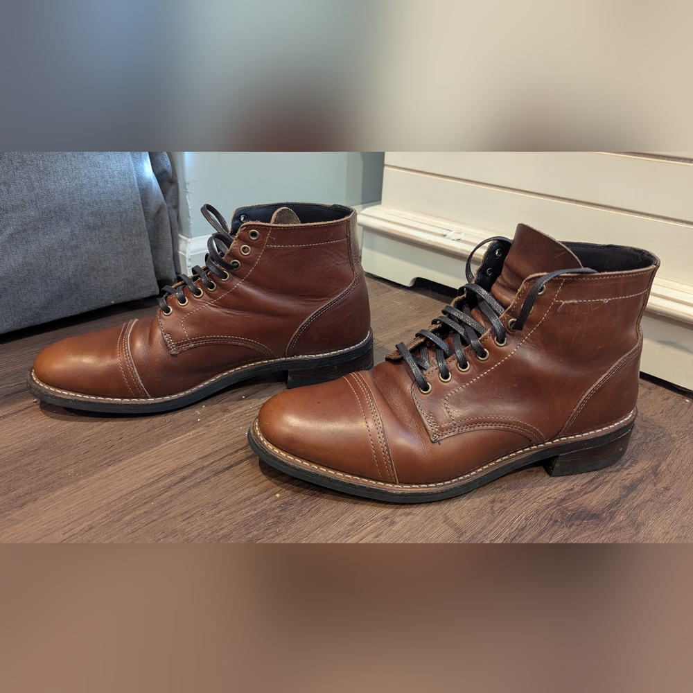 Men's Brown Leather Boots